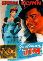 Джентльмен Джим (1942, постер фильма)