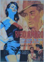 Горький рис (1949, постер фильма)