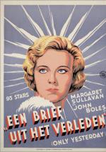 Еще вчера (1933, постер фильма)