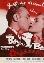 Секретный агент (1945, постер фильма)