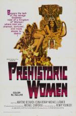Доисторические женщины (1950, постер фильма)