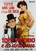Тото, Витторио и женщина-врач (1957, постер фильма)
