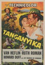 Танганьика (1954, постер фильма)