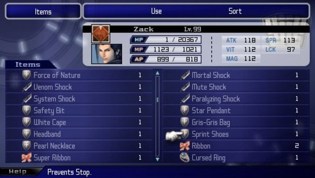    Final Fantasy VII: Crisis Core