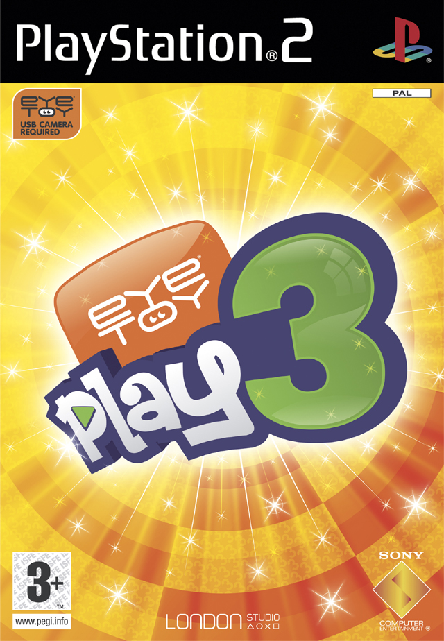 EyeToy Play 3 даты релизов игры и обложки к ним