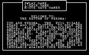    Wizardry IV: The Return of Werdna