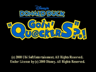    Donald Duck: Goin' Quackers