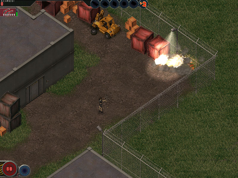 Кадр из игры Alien Shooter: Начало вторжения