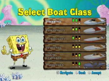    Spongebob's Boating Bash