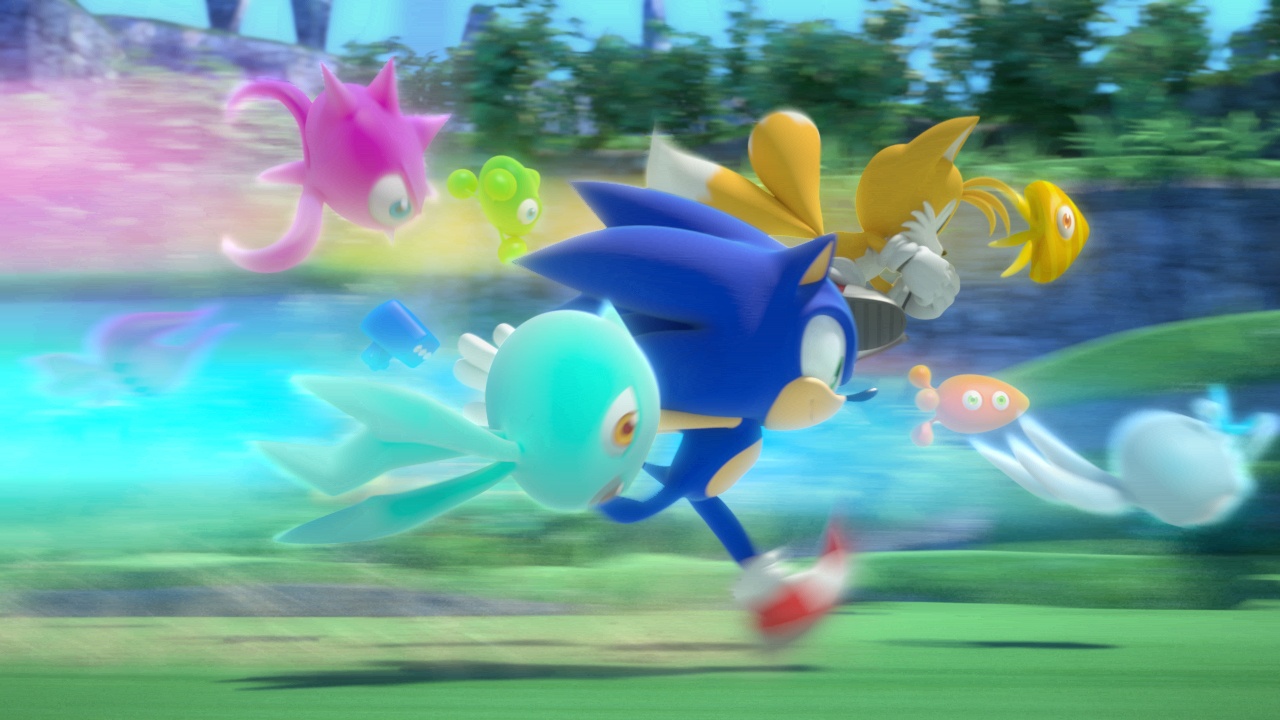 Sonic Colours. кадры из игры. 