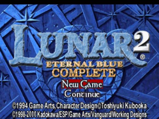    Lunar 2: Eternal Blue Complete