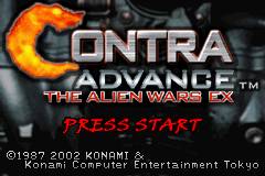    Contra Advance: The Alien Wars EX