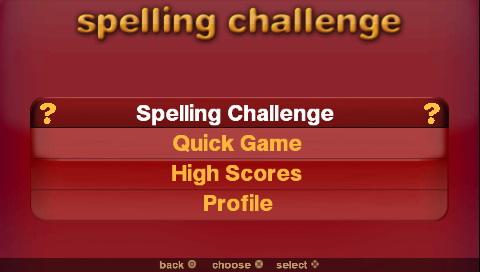    Spelling Challenges and More!
Spelling Challenges and More!
