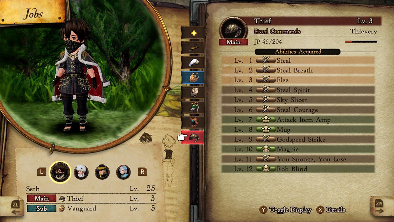Кадр из игры Bravely Default II