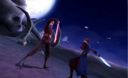    Star Wars The Clone Wars: Lightsaber Duels