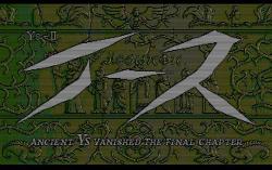    Ys II: Ancient Ys Vanished - The Final Chapter