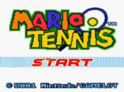    Mario Tennis GB