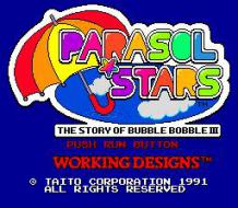    Parasol Stars: The Story of Bubble Bobble II