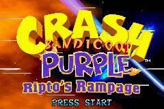    Crash Bandicoot Purple: Ripto's Rampage