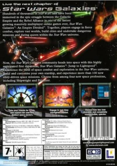 Star Wars Galaxies: Jump to Lightspeed