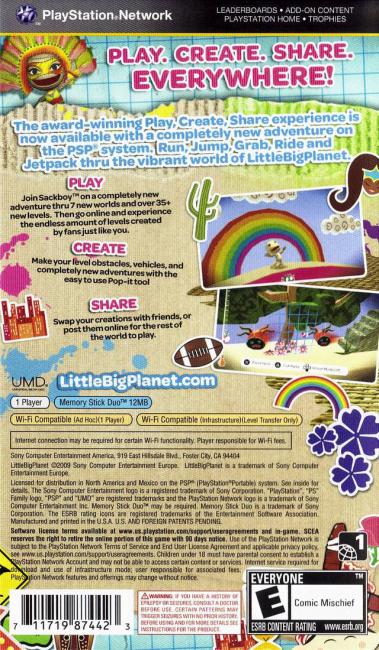 LittleBigPlanet Portable