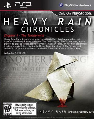 Heavy Rain Chronicles Episode 1: The Taxidermist