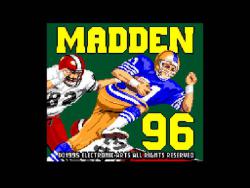    Madden NFL 96
