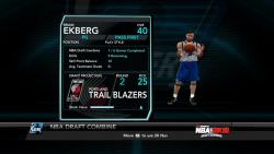    NBA 2K10: Draft Combine