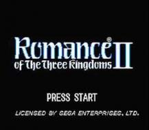    Romance of the Three Kingdoms II
