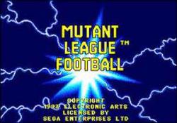    Mutant League Football