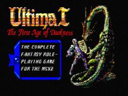    Ultima I: The First Age of Darkness
