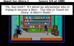    Quest for Glory: So You Want to Be a Hero