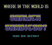    Where in the World is Carmen Sandiego?