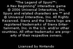    Spyro: A New Beginning