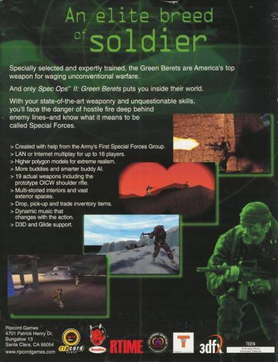 Spec Ops II: Green Berets