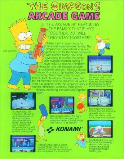 The Simpsons: Arcade Game