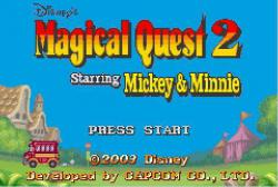    Disney's Magical Quest 2 Starring Mickey and Minnie