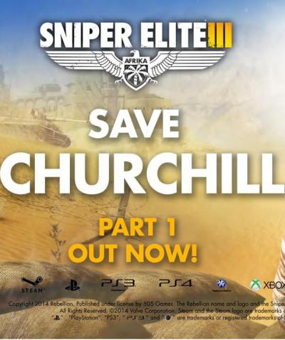 Sniper Elite III: Save Churchill Part 1: In Shadows