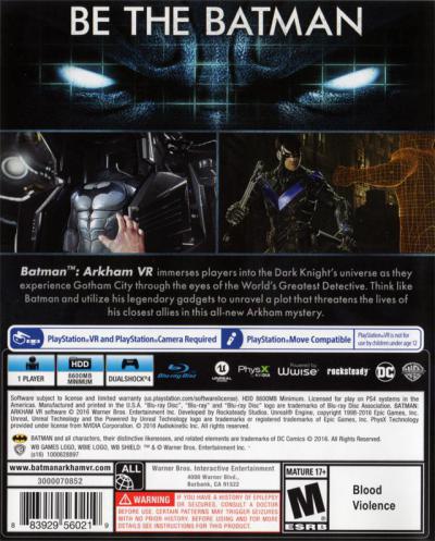 Batman: Arkham VR