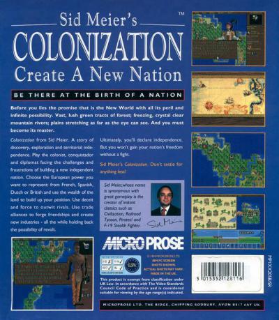 Sid Meier's Colonization