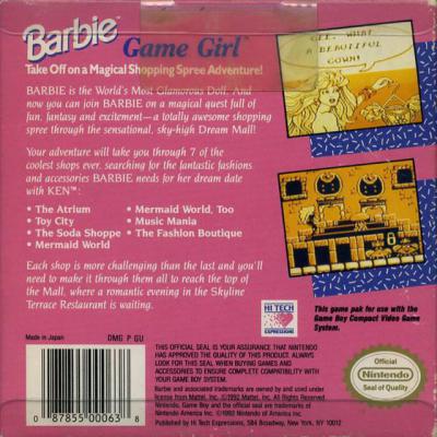 Barbie Game Girl