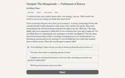    Vampire: The Masquerade  Parliament of Knives