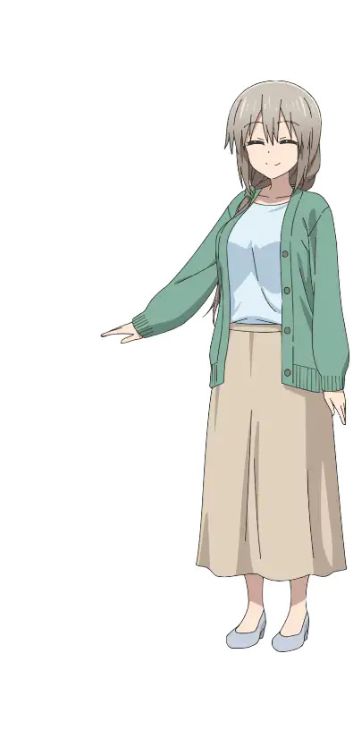 Цуки Удзаки - персонаж аниме