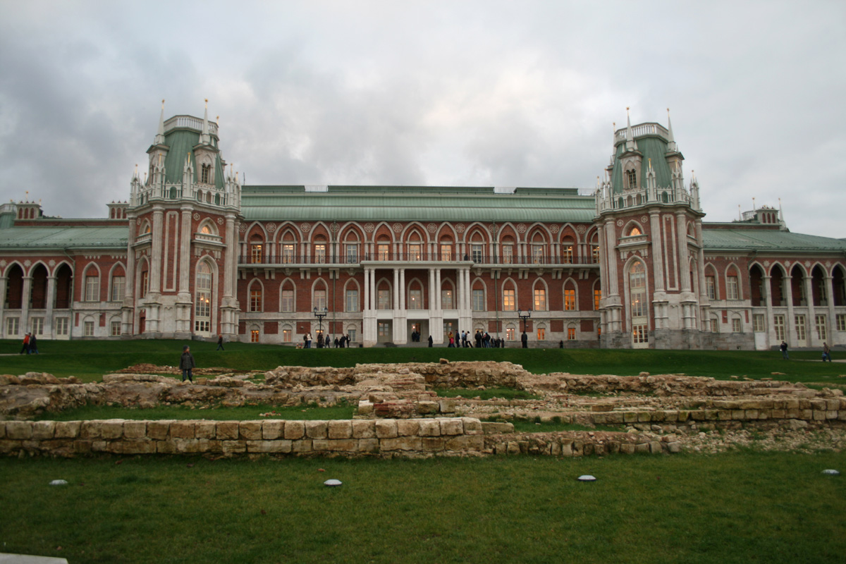 Дворец в Царицыно Центральная часть