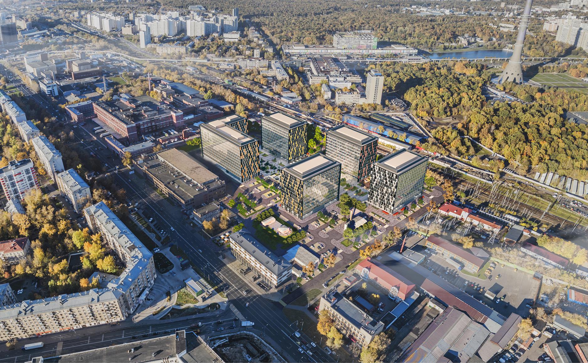 БП «Останкино», Москва (OSTANKINO BUSINESS PARK)