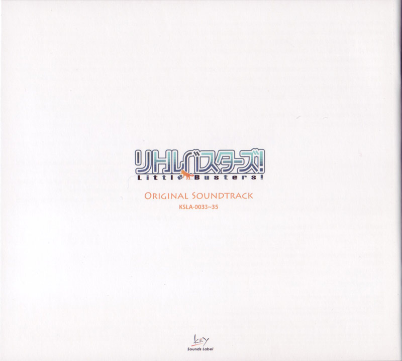 Little Busters! Original Soundtrack DISC 1 (саундтрек из игры)