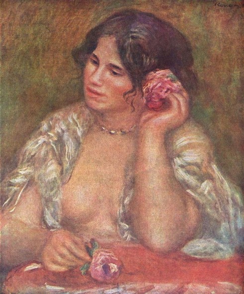 Габриэль с розой