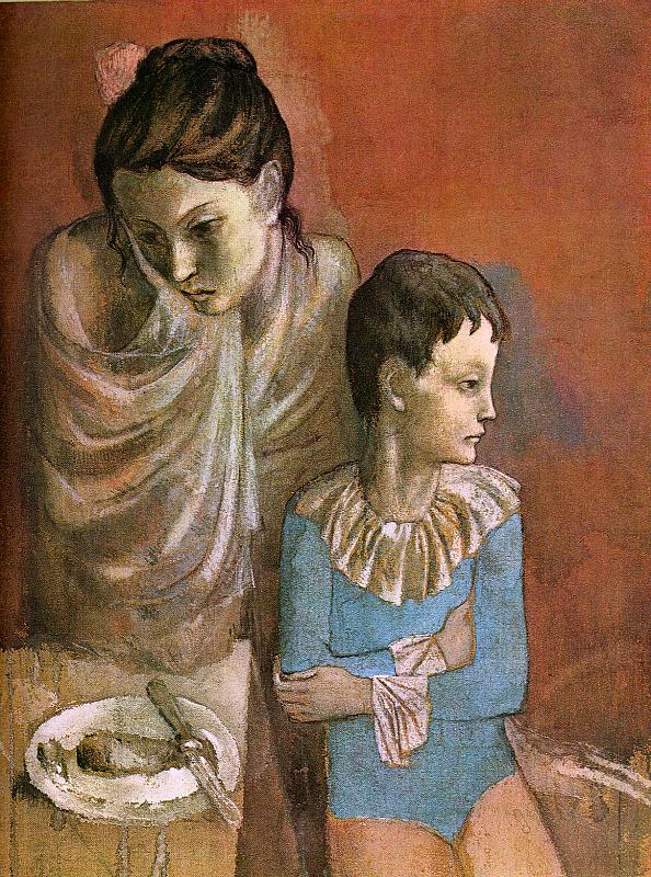 Мать и сын — Пабло Пикассо [Pablo Picasso]